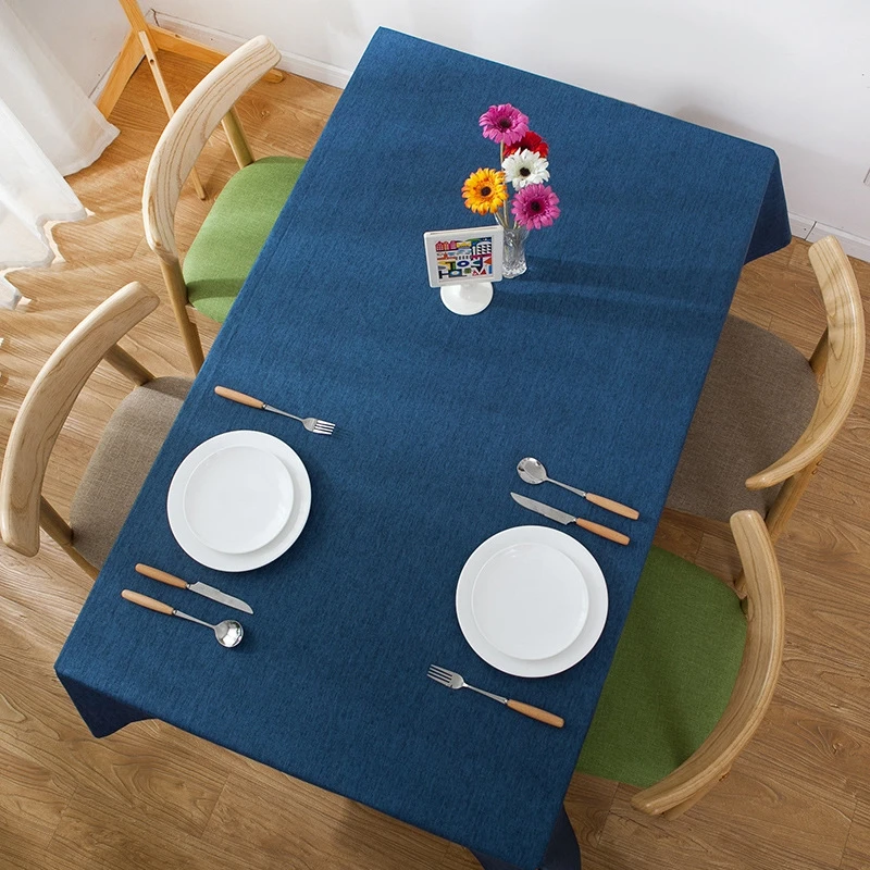 Однотонные льняные скатерти серого и бежевого цветов скатерть в скандинавском