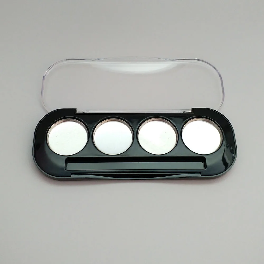 Пустой футляр для теней век с 4 ячейками палетки контейнер Косметические румяна