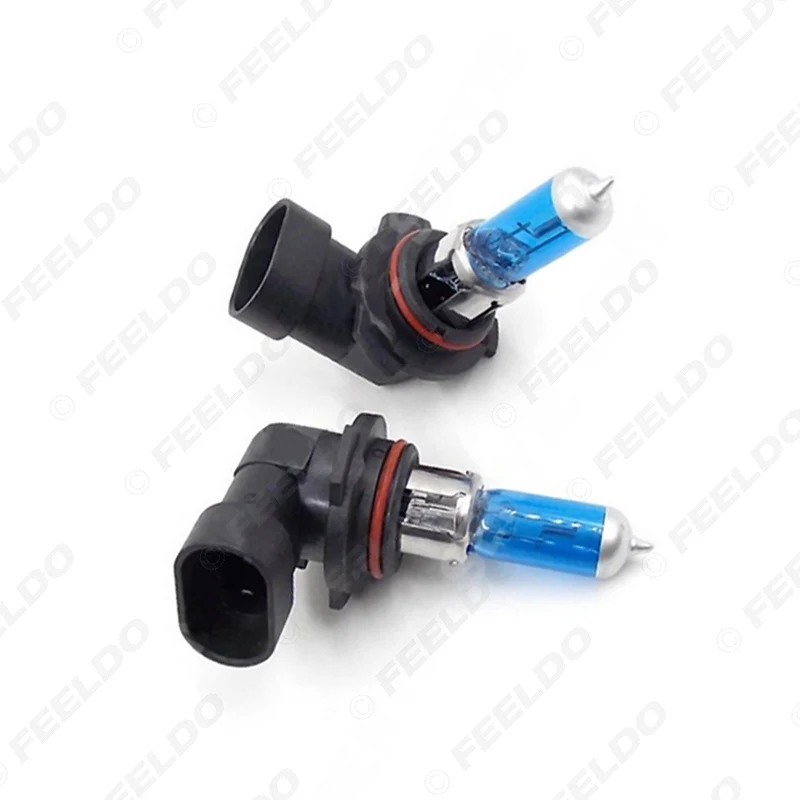 

FEELDO 10Pcs White 9006 HB4 12V 55W 100W Car Headlights Lamp Car Light Source Parking #FD-2139
