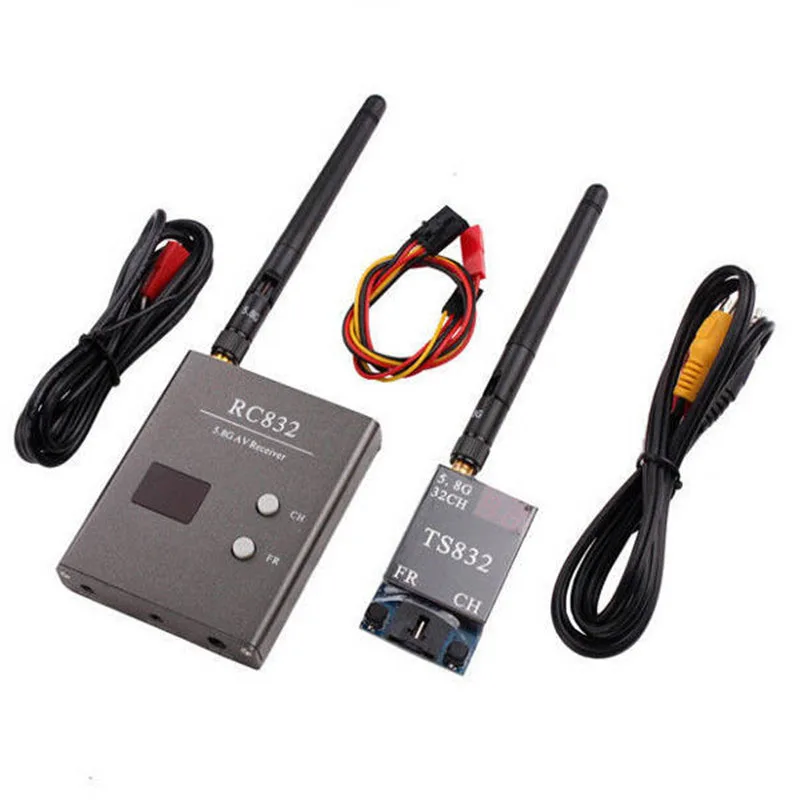 5km FPV System Boscam 5.8Ghz 600mW AV 32CH Transmitter TS832 and Receiver RC832 RP-SMA for 250 Quadcopter | Игрушки и хобби