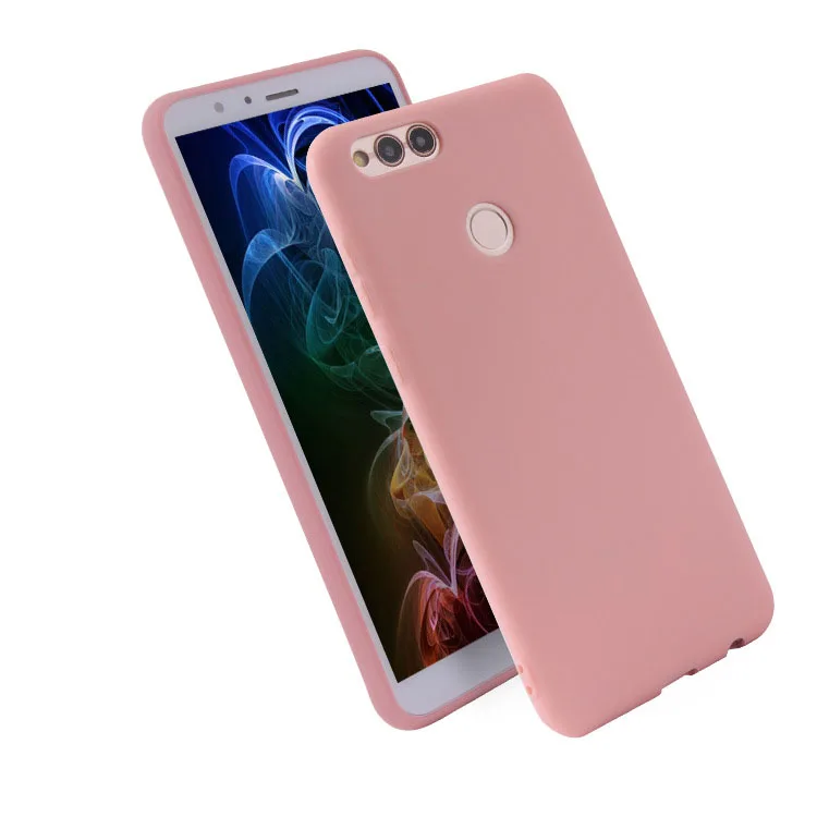 Мягкий ТПУ, конфетный Цвет чехол для телефона для huawei Honor 8 8C 8X 7A 7C Pro 6c 6A 6X 5X Honor 9 10 lite Y9 Y5 Y6 Y7 Prime чехол