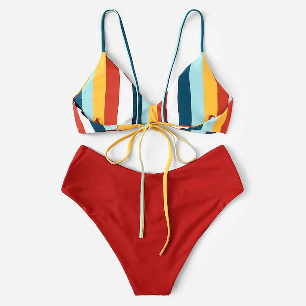 2019 Горячая Женская печать пуш-ап пляжный бюстгальтер с подкладкой бикини