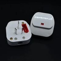 5pcs au power plug switch 250v 10a 16 ac power plug with switch male electrical socket connect cord adapte