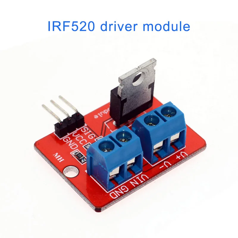 Модуль драйвера IRF520 для MCU ARM Raspberry Pi 0 24 В CLH @ 8|Драйвер двигателя| |