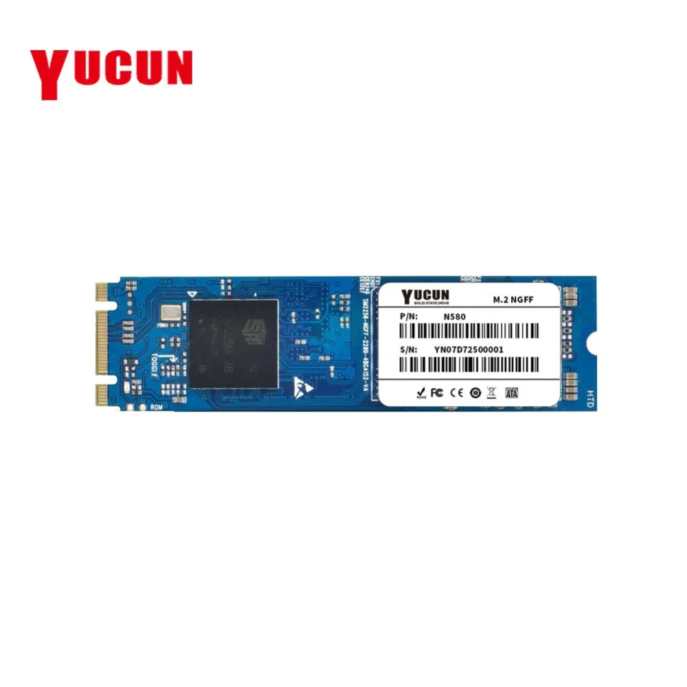 YUCUN M.2 SSD 240GB Внутренний твердотельный накопитель 256GB 2280 NGFF для планшетных ПК ультрабуков ноутбуков