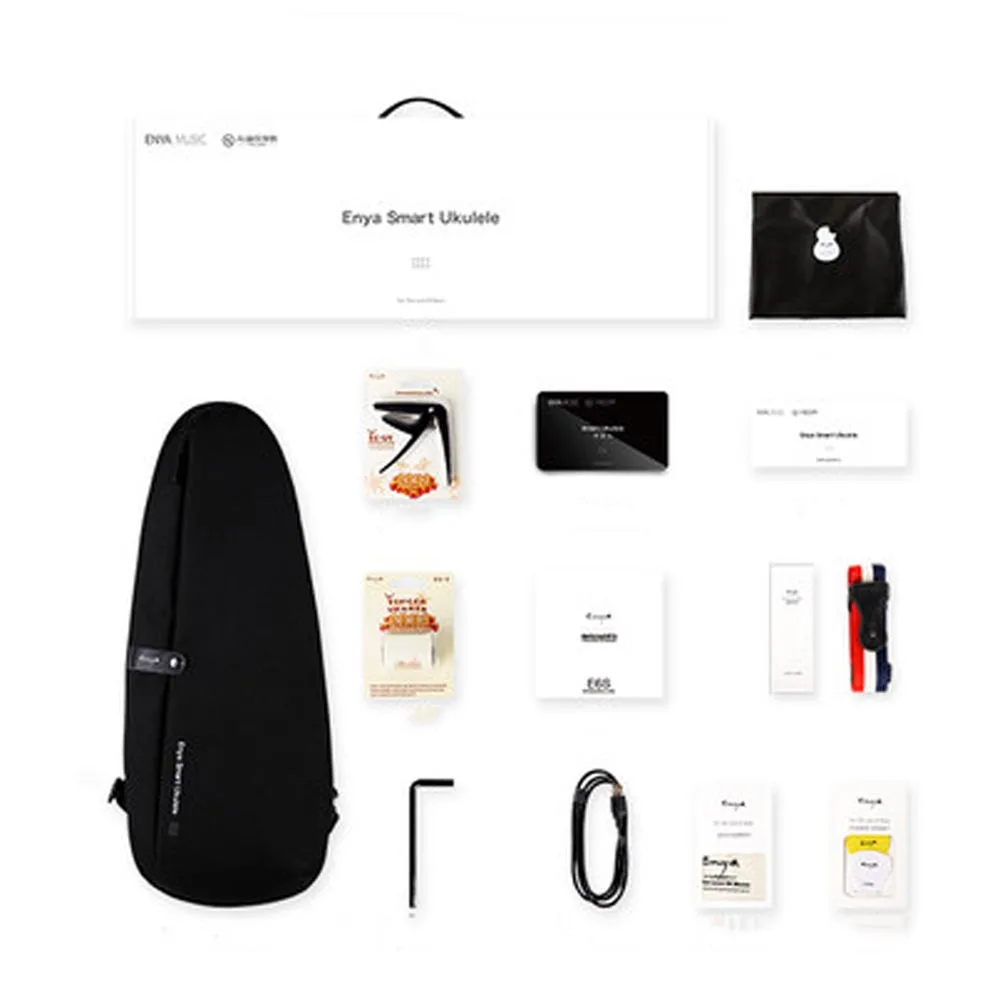 

Enya U1K 23 inch HPL KOA Smart Ukulele Full Board With App Intelligent Teaching