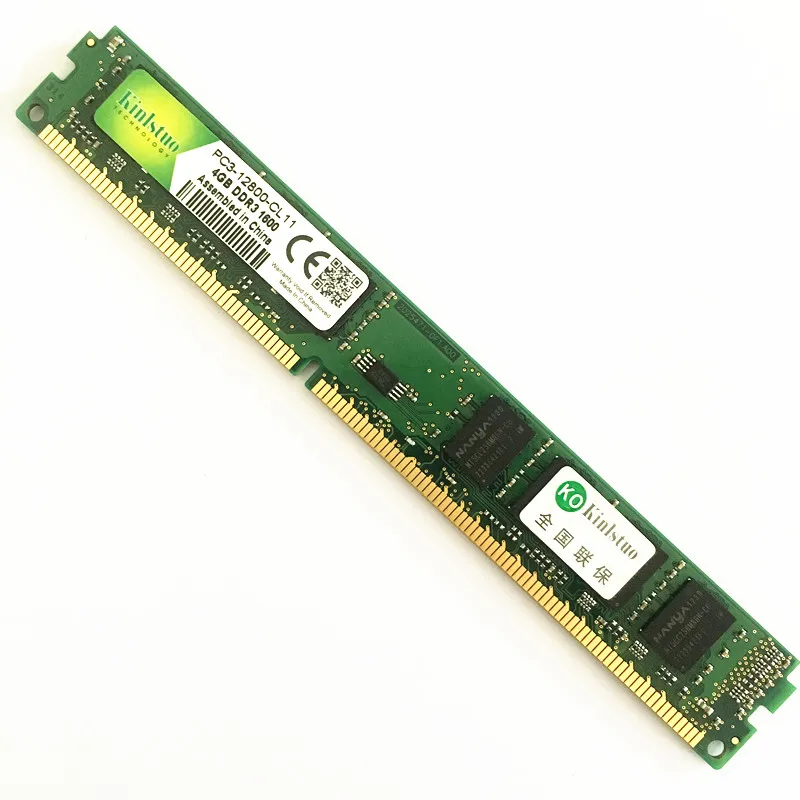 Kinlstuo DDR3 4 Гб 1600 МГц ОЗУ для ПК 12800 240PIN 8 ГБ/2 ГБ 1333 память 1 5 В настольного компьютера |