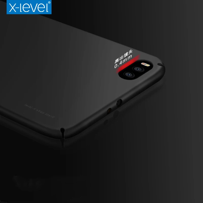 X-Level For Xiaomi mi6 Case Original Vintage Cases Luxury PC Hard xiaomi mi 6 Protective Back Cover Funads Coque |