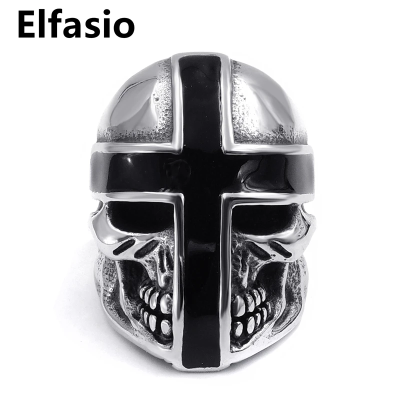 Мужское кольцо из нержавеющей стали в стиле панк Размер 7-13 | Украшения и