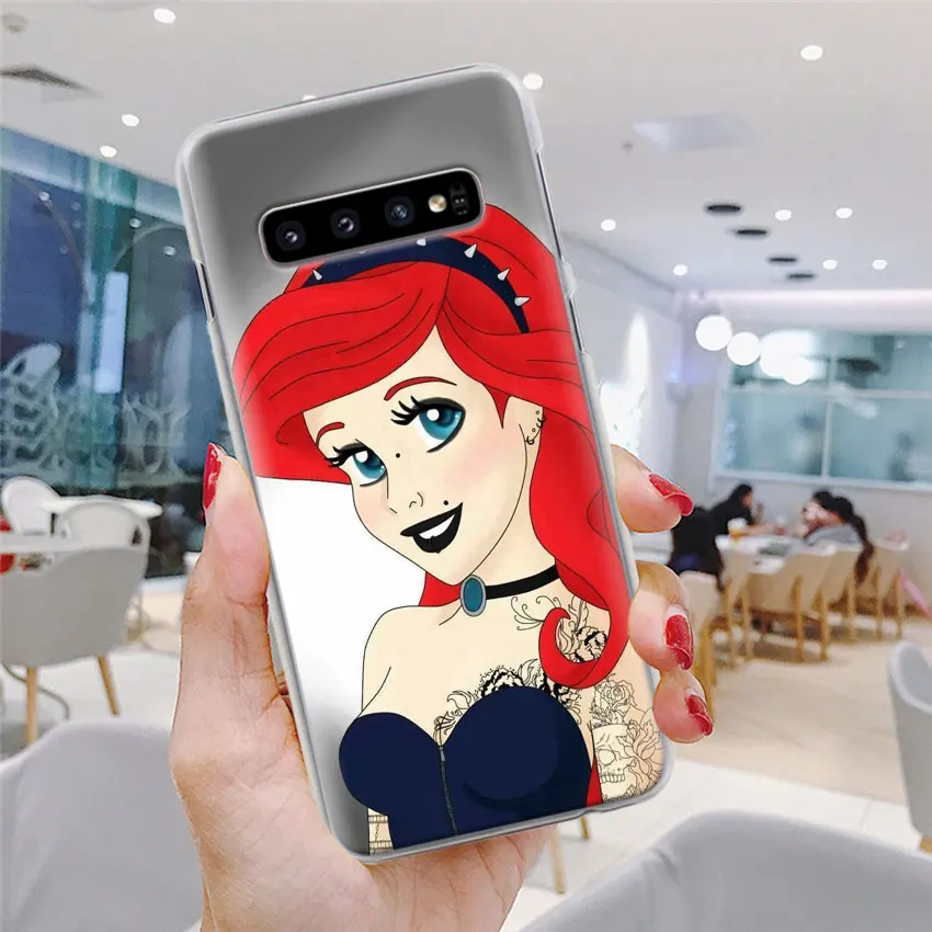 Алиса Ариэль Жасмин силиконовый чехол для телефона для samsung Galaxy S10e S10 плюс S7 S8 S9 Plus Note 8 9 M10 M20 M30 жесткий чехол Coque