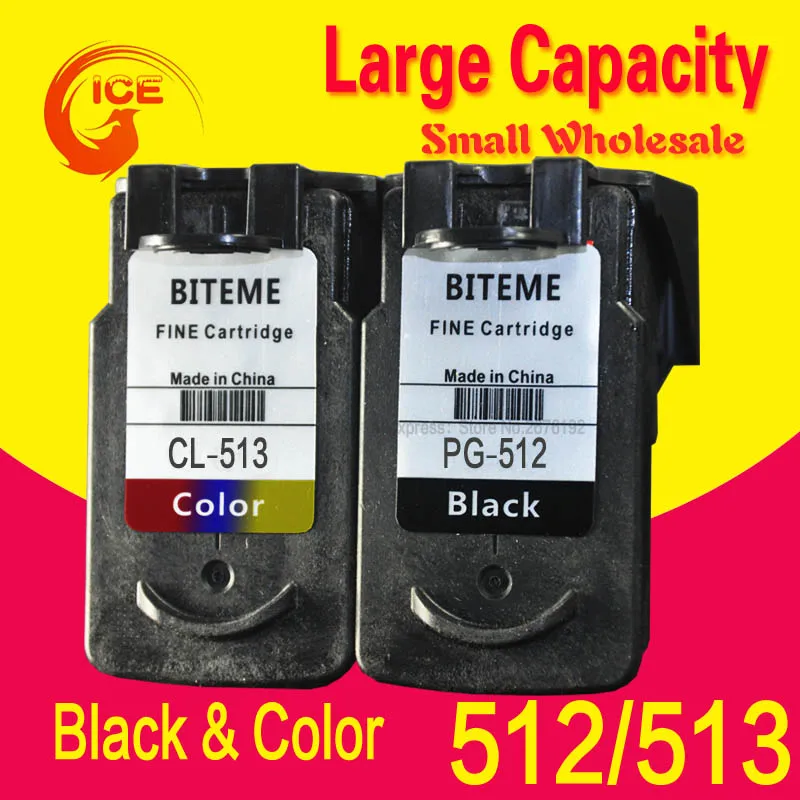 Чернильный картридж PG512 CL513 совместимый с Canon чернильный PG510 XL|ink cartridge|pg512 cl513compatible