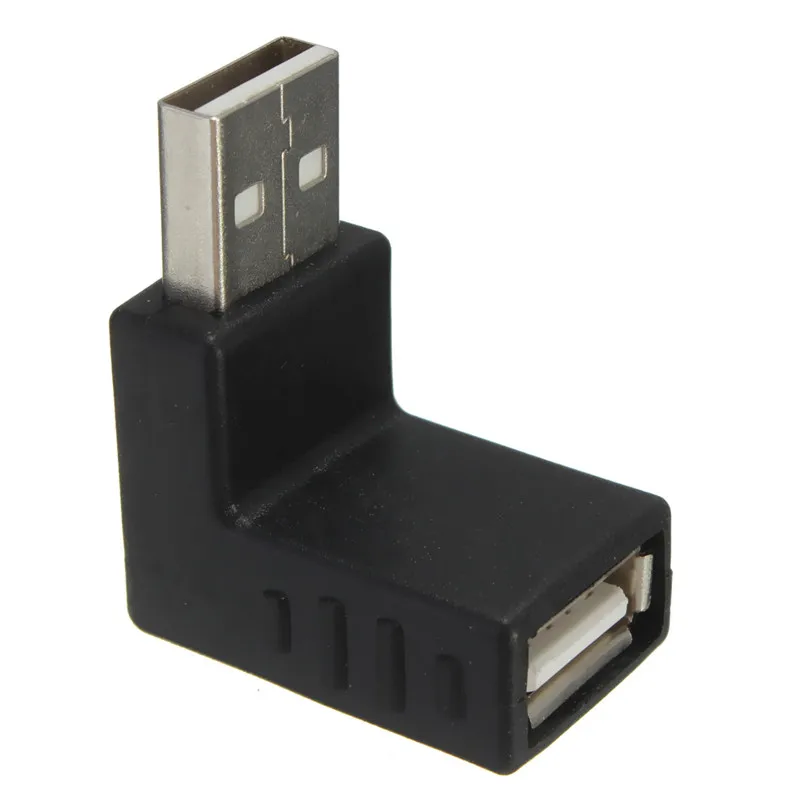 Connector Plug 90 Degree Left Right Up Down USB Male to Female Angled L Shaped Adaptors Extension Adapter | Компьютеры и офис