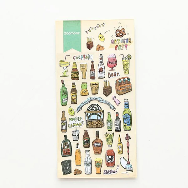 1 шт. Милая декоративная наклейка для дневника милый подарок скрапбукинга