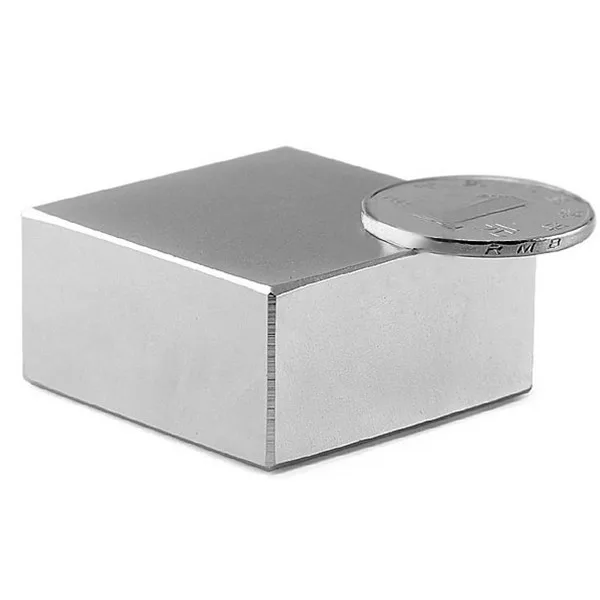 

Sale Special Offer Iman Neodimio N52 Block Super Strong Rare Earth Neodymium Magnets 40x40x20mm