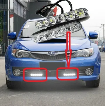 Forester светодиодный outback дневсветильник Tribeca baja brz impreza justy WRX Loyale xv Crosstrek head