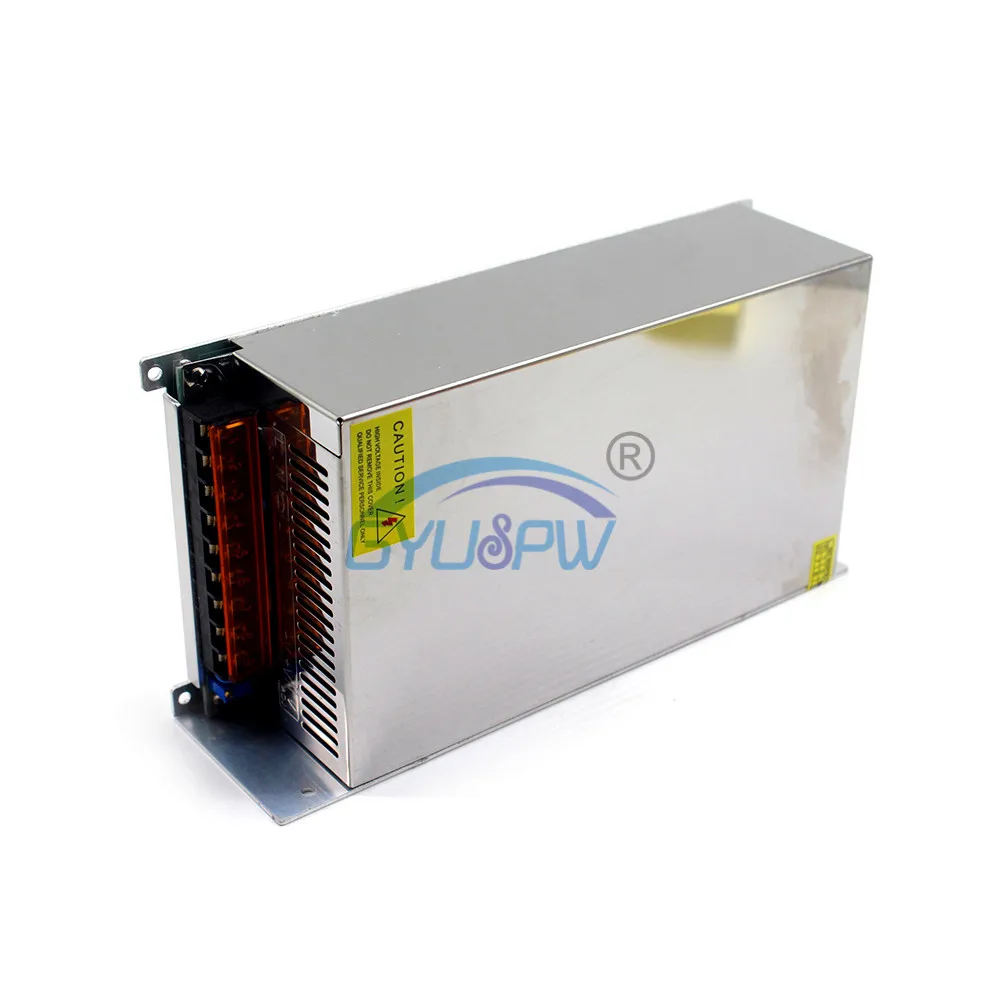 Одиночный выход 720W 60A 12V DC Блок питания Переключение трансформаторов AC110V 220V к DC12V
