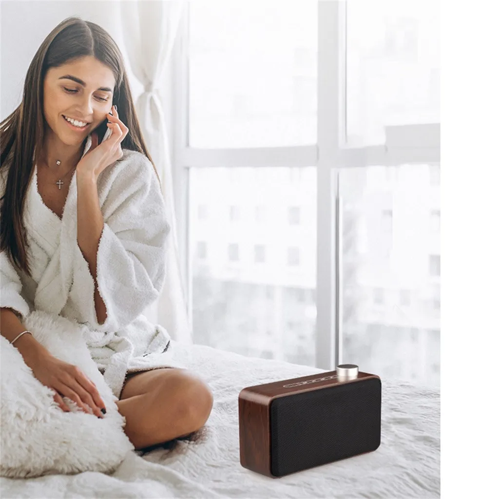 HIfi портативный мини Bluetooth беспроводной стерео музыкальный динамик USB FM радио TF