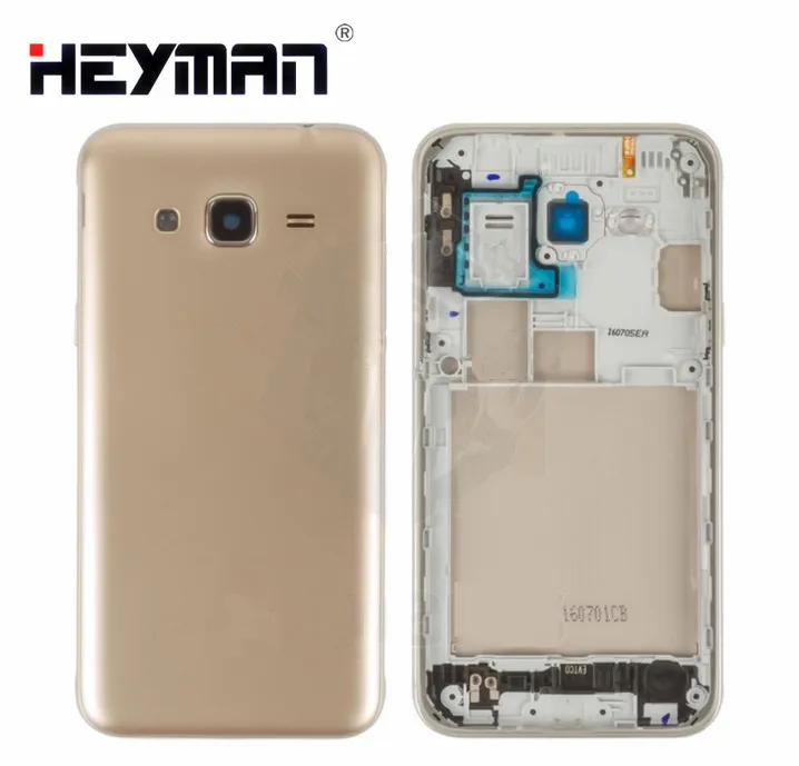 Корпус для Samsung J320H/DS Galaxy J3 средняя задняя рамка держатель крышка батарейный отсек
