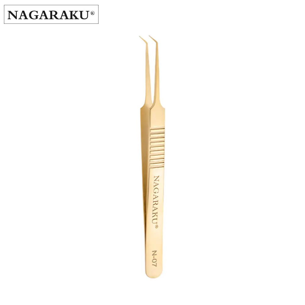Nagaraku N-06/N-07 1 шт. инструменты для ресниц пинцеты для ресниц вентиляторы ресницы легко вентилятор русский объемный Пинцет автовентиляторы пинцет