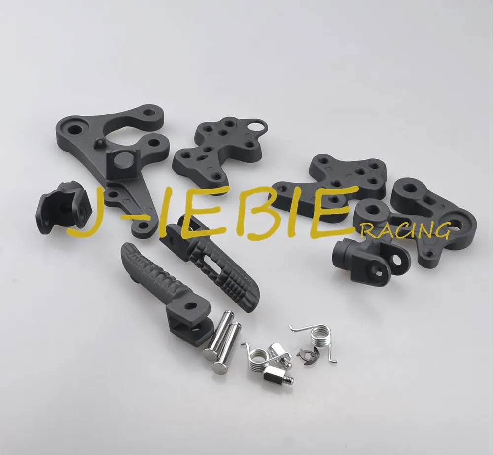 

Передние кронштейны для подножек всадника для Suzuki GSXR 1000 GSXR1000 2005 2006 2007 2008 2009 2010 Черный