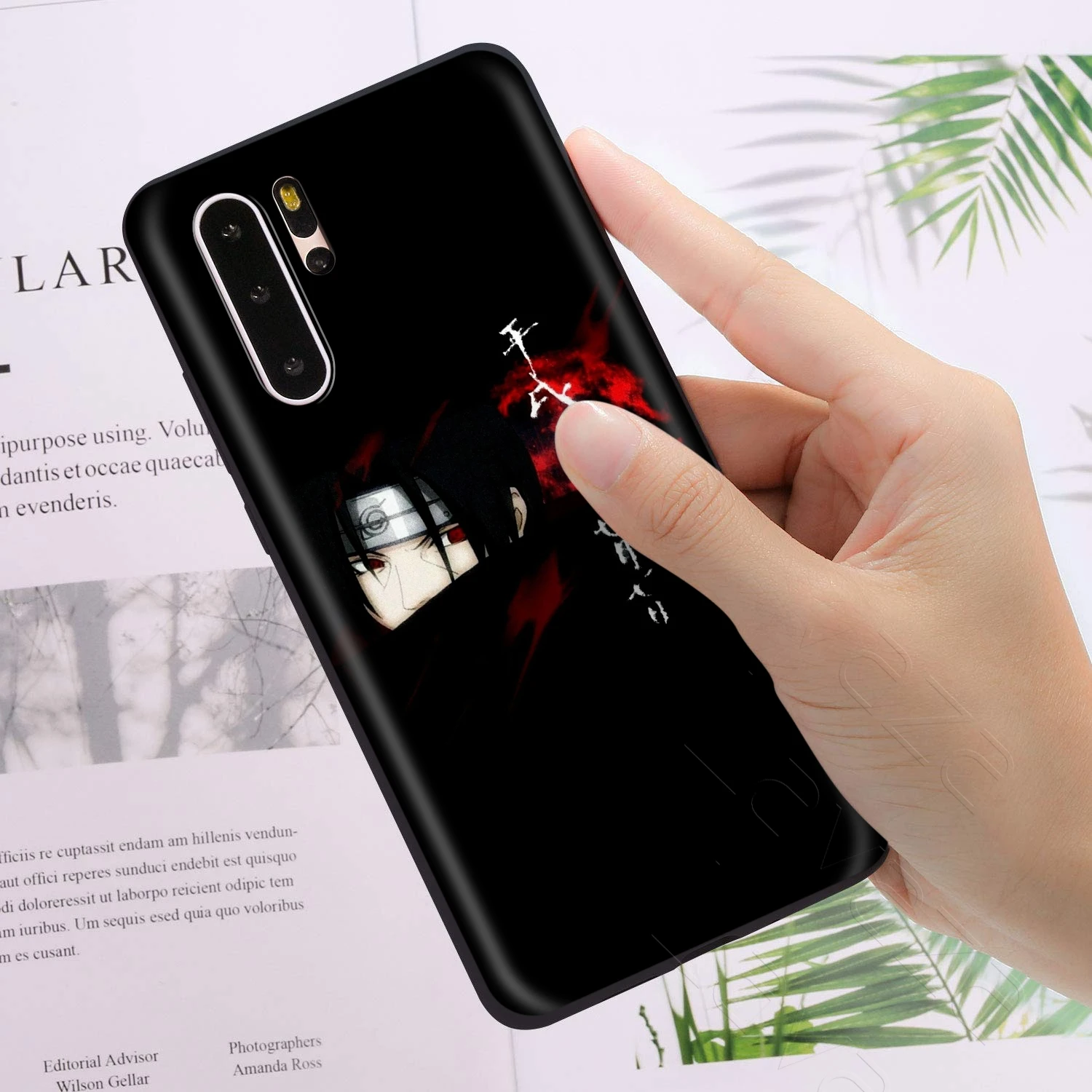 Японский чехол Lavaza Naruto Itachi Uchiha для Huawei Mate Y7 Y9 P8 P9 P10 P20 P30 P40 Max Lite Pro P Smart Mini |