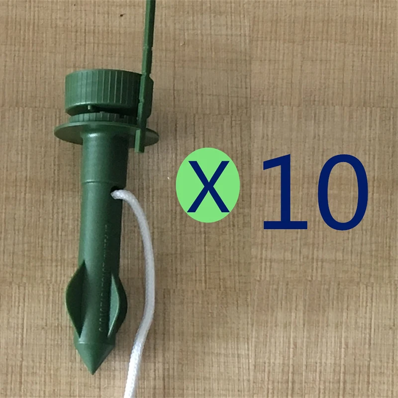 10 PCS Новая регулируемая влажность Автоматическая поливная машина ленивый soaker бытовой садовый горшок поставки regaderas para regar plantas - Цвет: 10 PCS