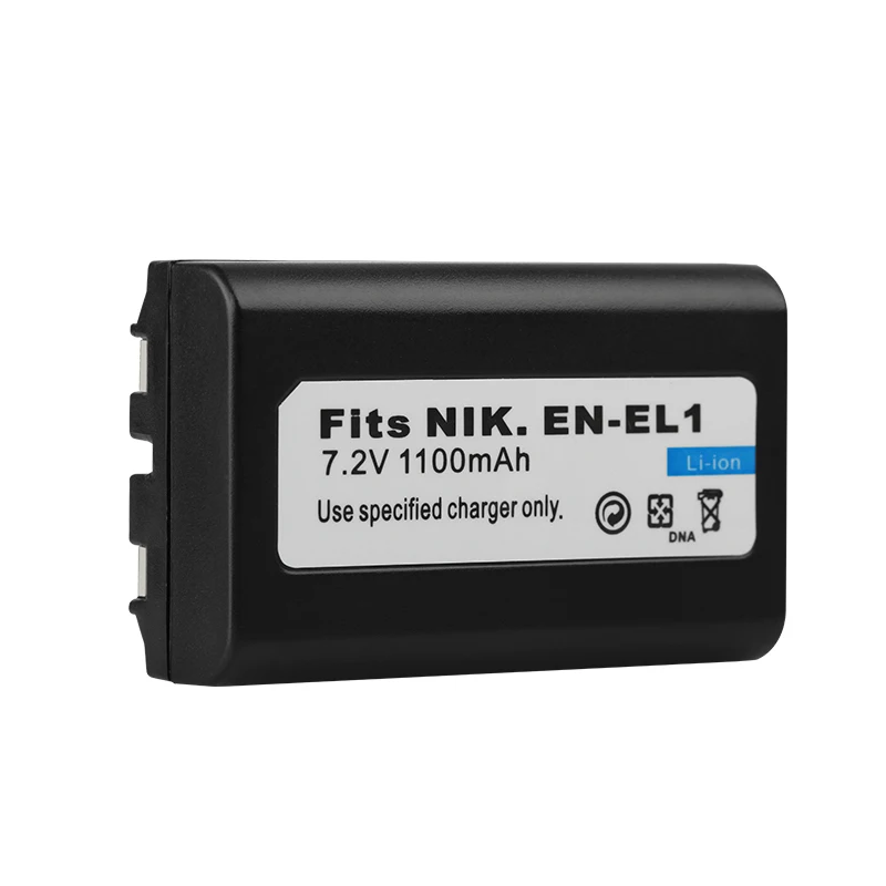 Dinto 1x1100 мАч EN-EL1 ENEL1 EN EL1 аккумуляторная батарея для камеры Nikon Coolpix 775 880 995 4300 4500 4800 5400