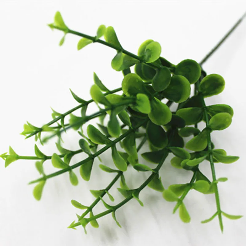 Artificial Plants Simulation Green Grass Fake Plant Decorate Flowers For Wedding Home Garden Plastic | Дом и сад