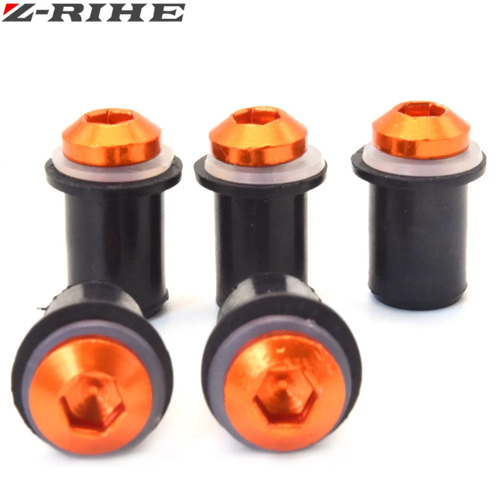 5 шт. мотоциклетная M5 ветровая панель болт винтовая шайба гайки набор креплений