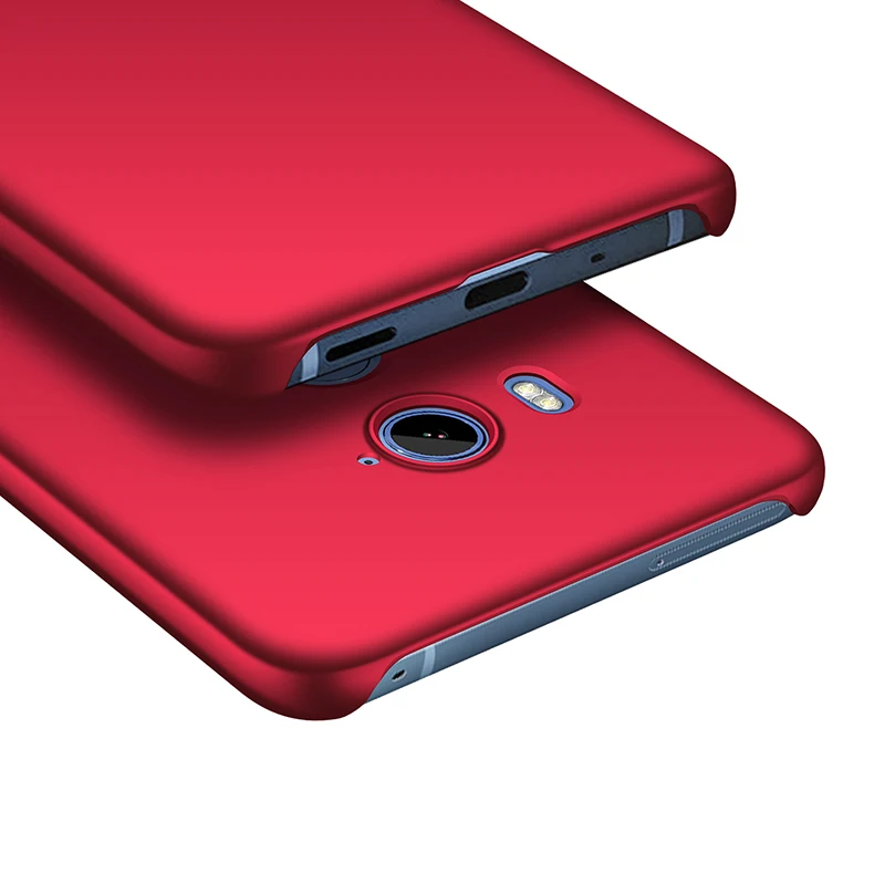 Для HTC U11 тонкий красочный резиновый матовый пластиковый жесткий чехол для X9 E9 plus