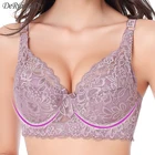 DeRuiLaDy женский Мода Нижнее Белье бюстгалтерСексуальные Кружева лифчик Плюс Размер Собрать Ультра Тонкий Дышащий Регулируемые Типа Стали Нижнее Белье бюстгалтер женский