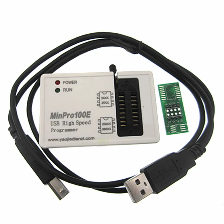 Новый программатор BIOS MinPro100E 100B флеш память SPI 24/25/95 чтение и запись USB горелка