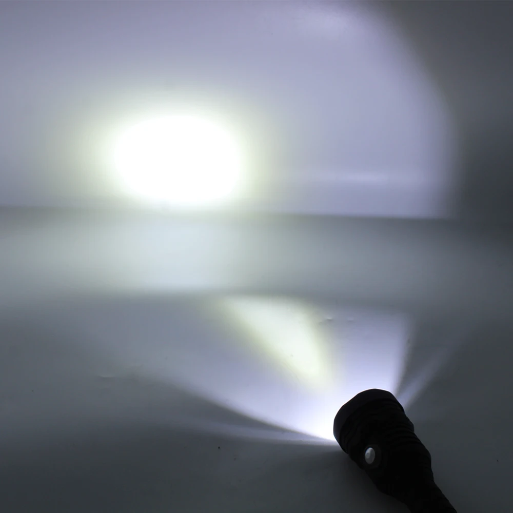 Comprar Uranusfire-potente Linterna Luz Para Buceo, Luz Impermeable XHP70.2, Led Bajo El Agua, Antorcha De Buceo De 18650 M