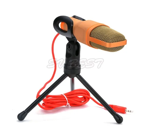 Promotion Professional Condenser Sound Podcast Singing Recording Studio Microphone For Laptop Skype 10 | Электроника