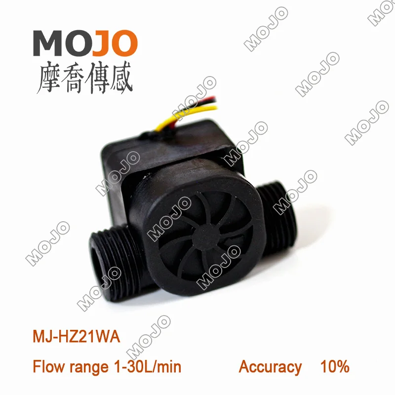 Датчик расхода воды MJ HZ21WA 1 30л/мин 10% Точный Диапазон потока G1/2 ''пластиковый