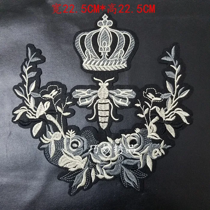 1 компл./лот 22 5*22 5 см большая корона пчела Алфавит комбинация шаблон Мужчины и