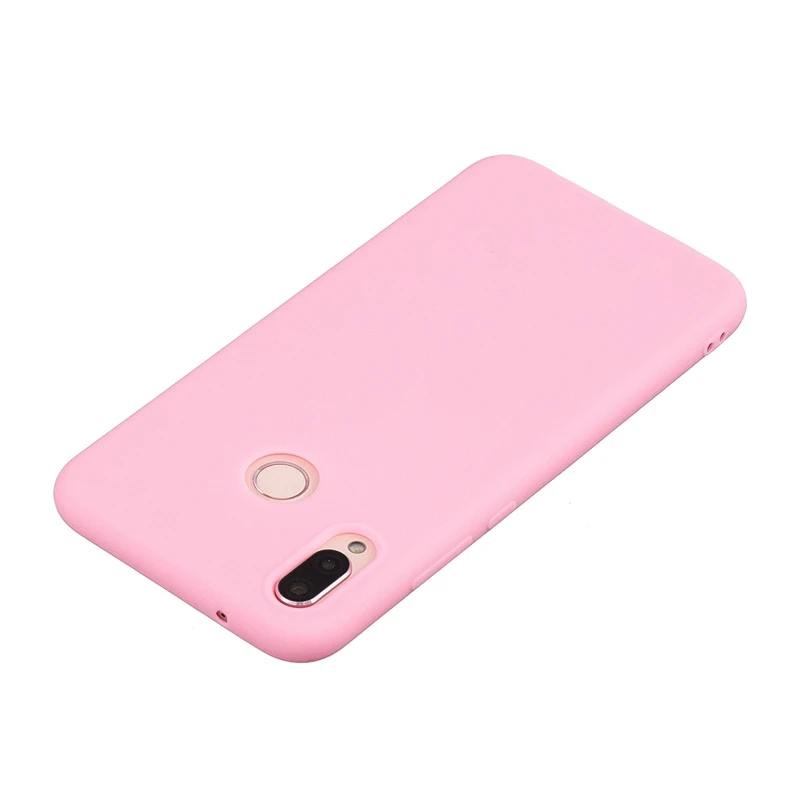 Силиконовый чехол из ТПУ для Huawei Nova 3e мягкая задняя крышка карамельных цветов P20