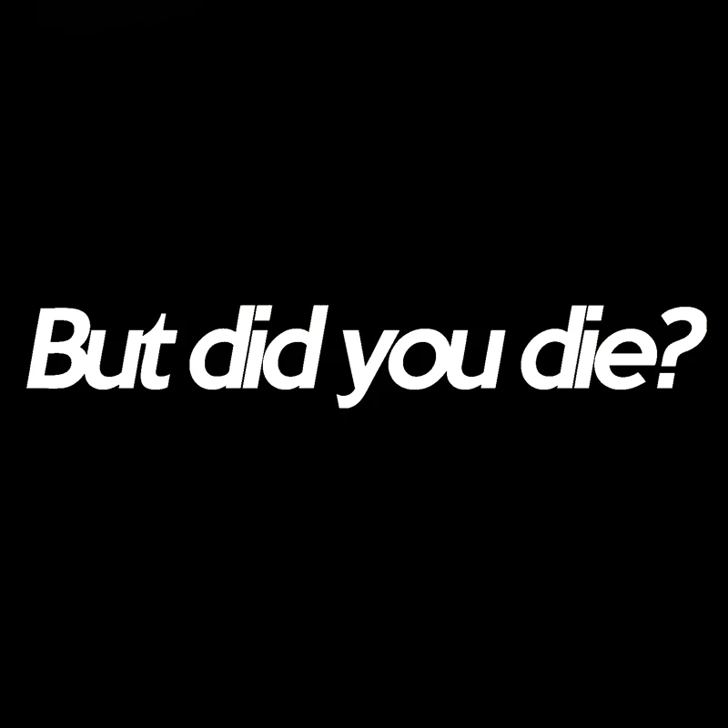 Для Did вы под давлением Стикеры забавные стайлинга автомобилей Jdm г н чау похмелья