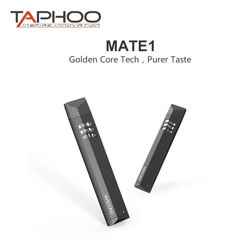 Taphoo VAPECCINO Pod System Cartridge Kit защита от протекания 410 мАч встроенный аккумулятор