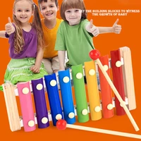 preschool kids knock piano octave wooden toy beat xylophone music education toy an88