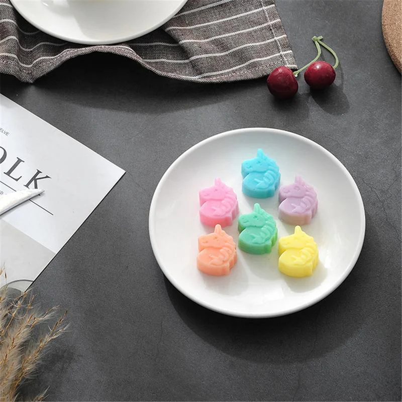 7 полости пони с рожком силиконовая форма для торта дома DIY Единорог формы