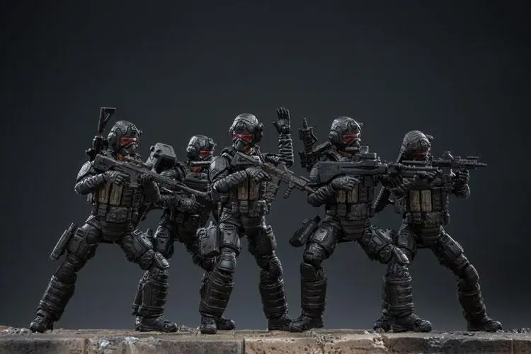 with original box 1/18 JOYTOY Экшн фигурки USMC армейский корпус солдат фигурки модель игрушки для взрослых подарок - Color: with original box