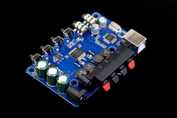 CM108 USB I2S STA333W DC16V 20 Вт + чистый цифровой усилитель доска звуковая карта/ЦАП