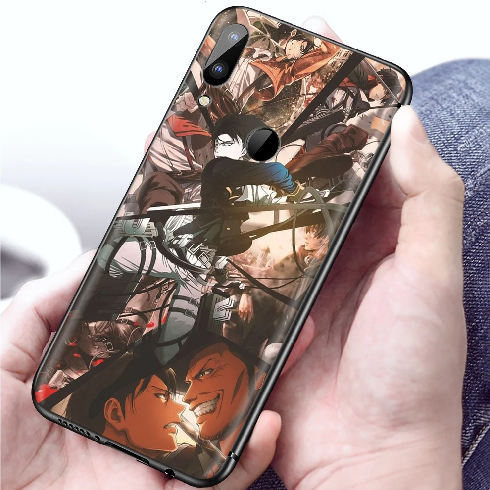 Чехол Lavaza из аниме японский атака на Титанов для Xiaomi Mi 9 Pro 8 6 A1 A2 Pocophone F1 Lite Max 3 10 Redmi