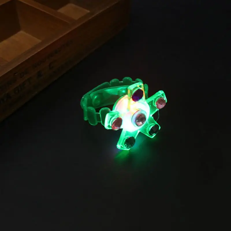 1 шт. светильник Fidget Spinner часы игрушки для снятия стресса вечерние товары новый