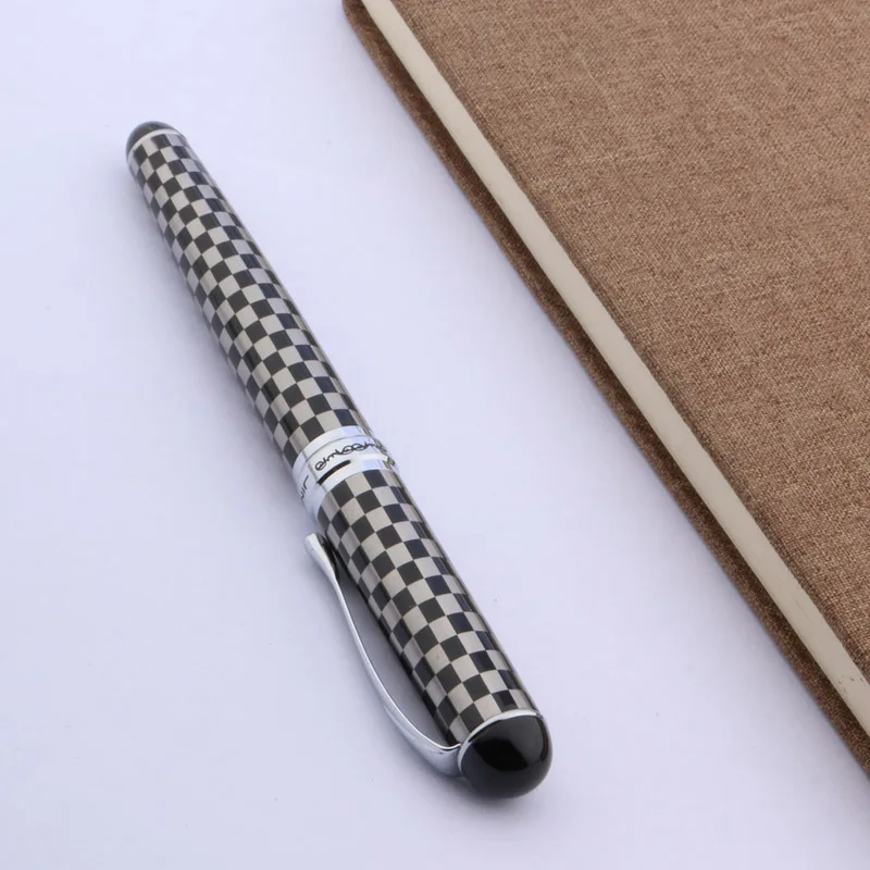 Высокое качество jinhao 750 серебряные аксессуары металлическая белая шахматная