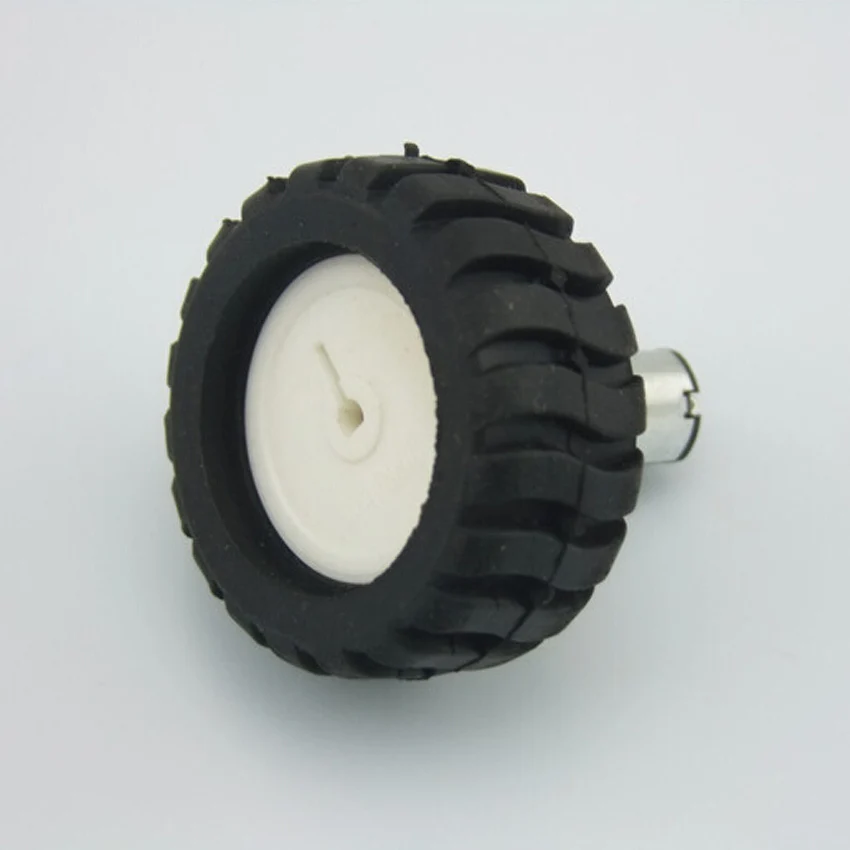 Value Pack 3-12V N20 мотор-редуктор с D осью слова резиновые шины кронштейном Robot Wheel suit