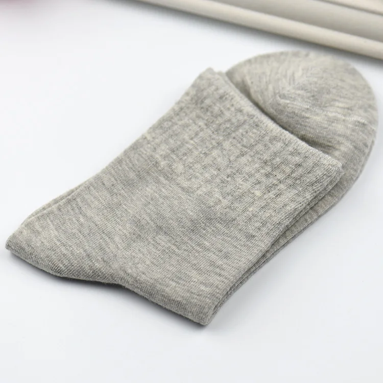Женские модные носки из 100% хлопка в корейском стиле удобные милые карамельные
