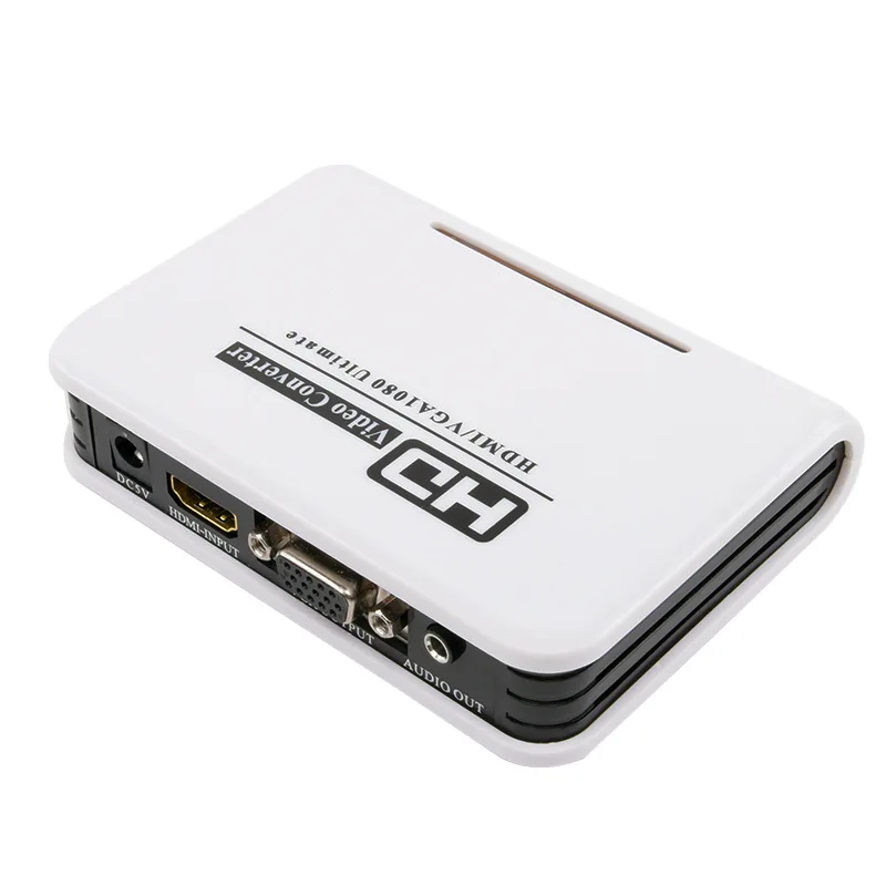 Baolyda HDMI в VGA конвертер 1080P HDMI в VGA аналоговый сигнал и аудио адаптер конвертер 1080P HD аудио ТВ AV HD ТВ ПК