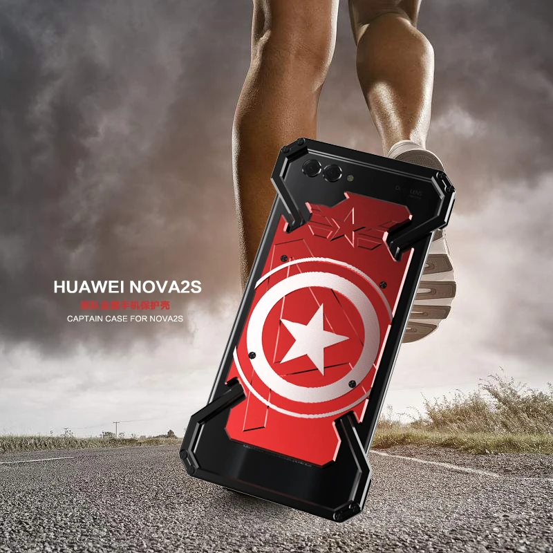 Металлический Чехол Super Hero для Huawei P30 Pro P20 Lite P10 P9 Plus Nova 5 5i 4 3 3i 3e 2 2S чехол с кольцом для телефона с изображением Человека-паука